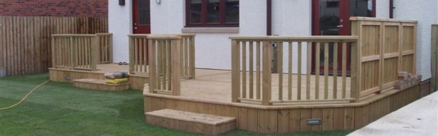 Example Decking & Turfing by LCM CONSTRUCTION